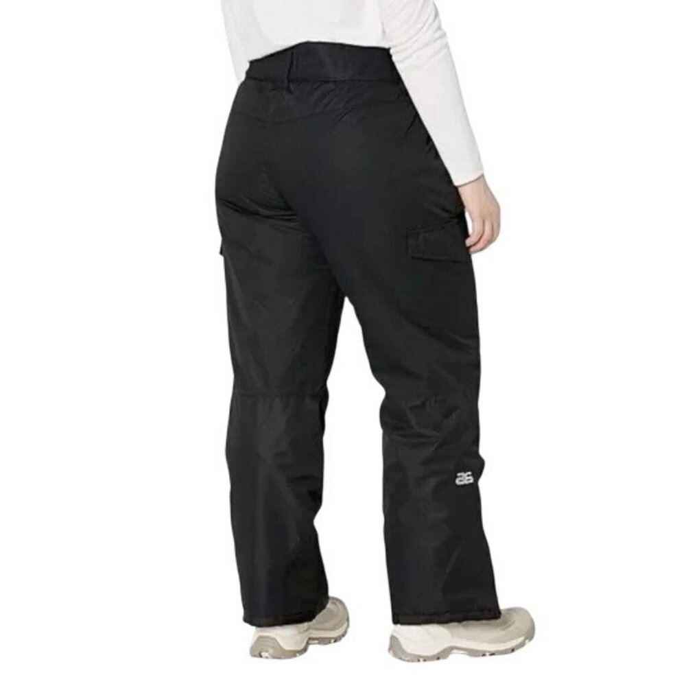 Arctix Insulated Waterproof Ski Snowsport Insulated Cargo Pants Black Womens‎ 3X - Picture 2 of 16